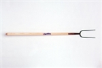 Wooden Handle 2 Tine Hay Fork